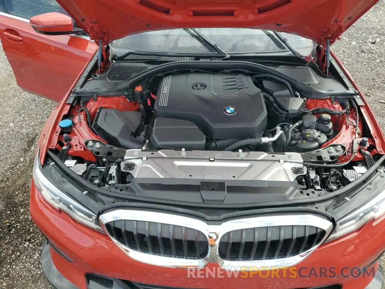 11 Фотография поврежденного автомобиля 3MW5R1J04M8C10884 BMW 3 SERIES 2021