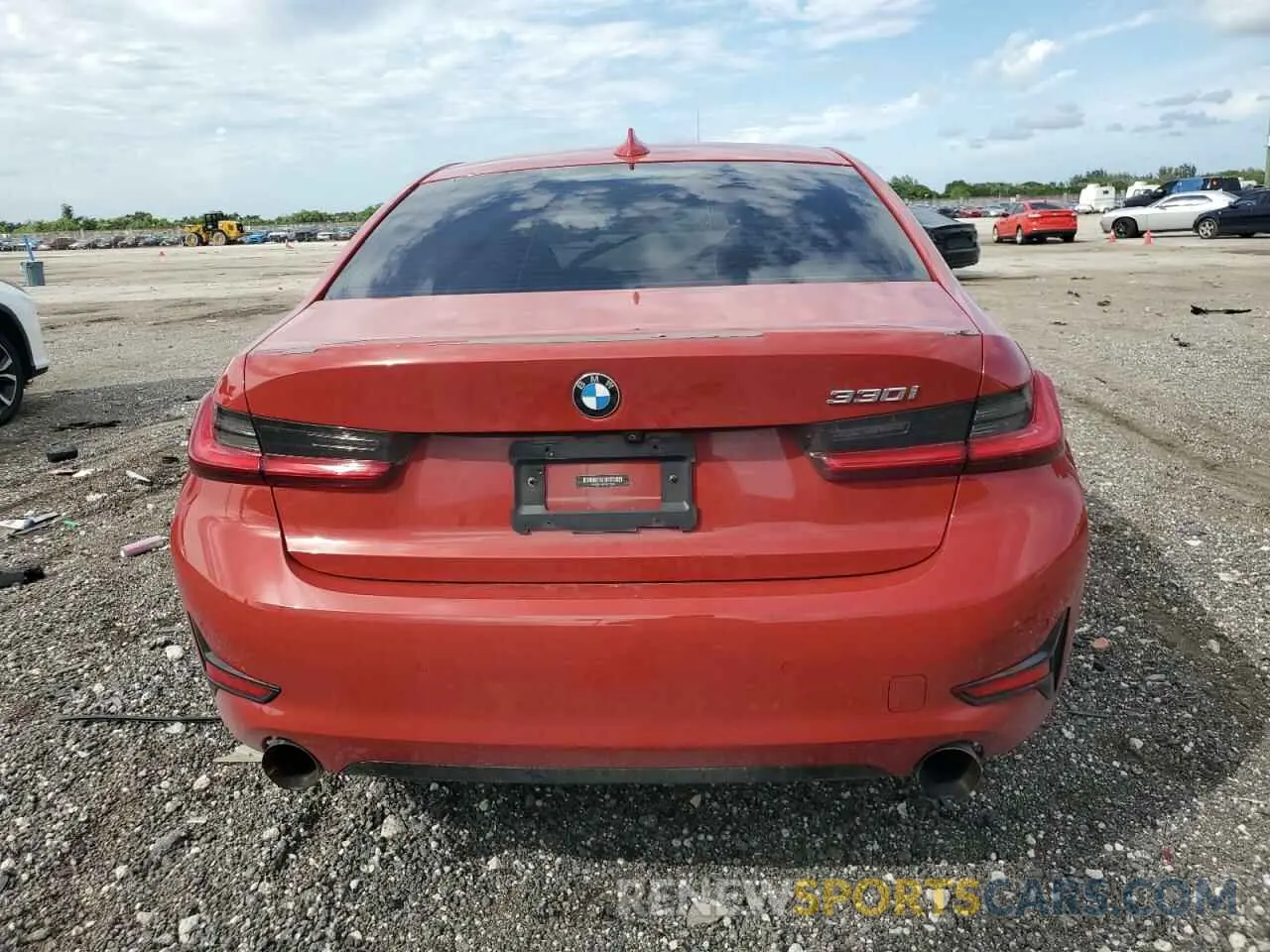 6 Фотография поврежденного автомобиля 3MW5R1J04M8C10884 BMW 3 SERIES 2021