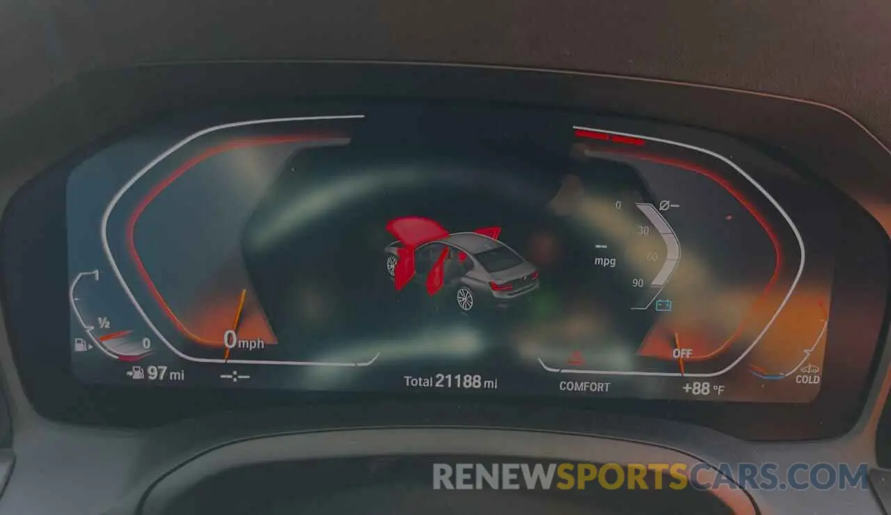 9 Фотография поврежденного автомобиля 3MW5R1J04M8C10884 BMW 3 SERIES 2021