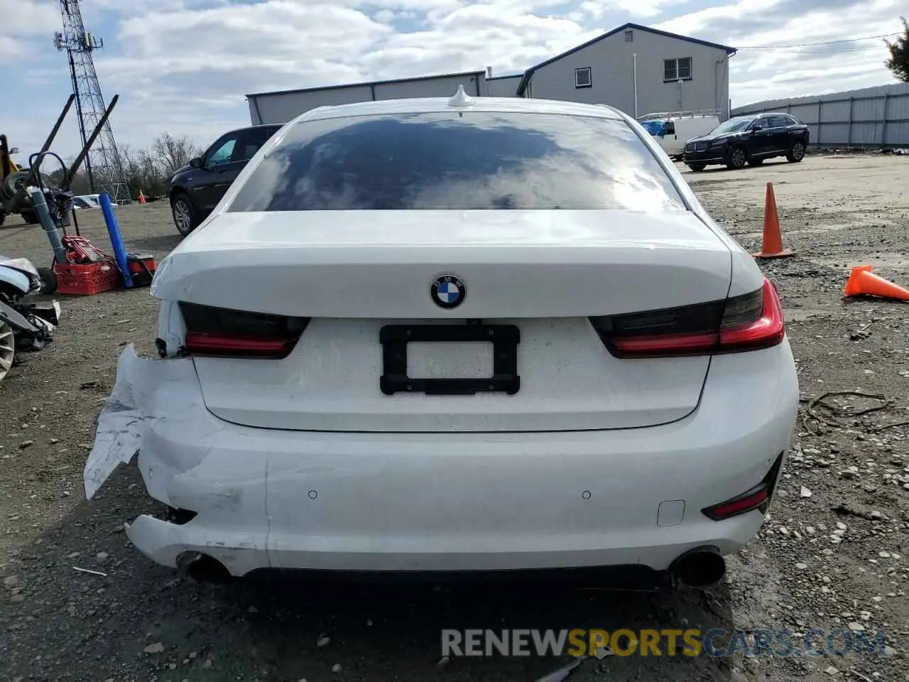 6 Фотография поврежденного автомобиля 3MW5R1J05M8B48878 BMW 3 SERIES 2021