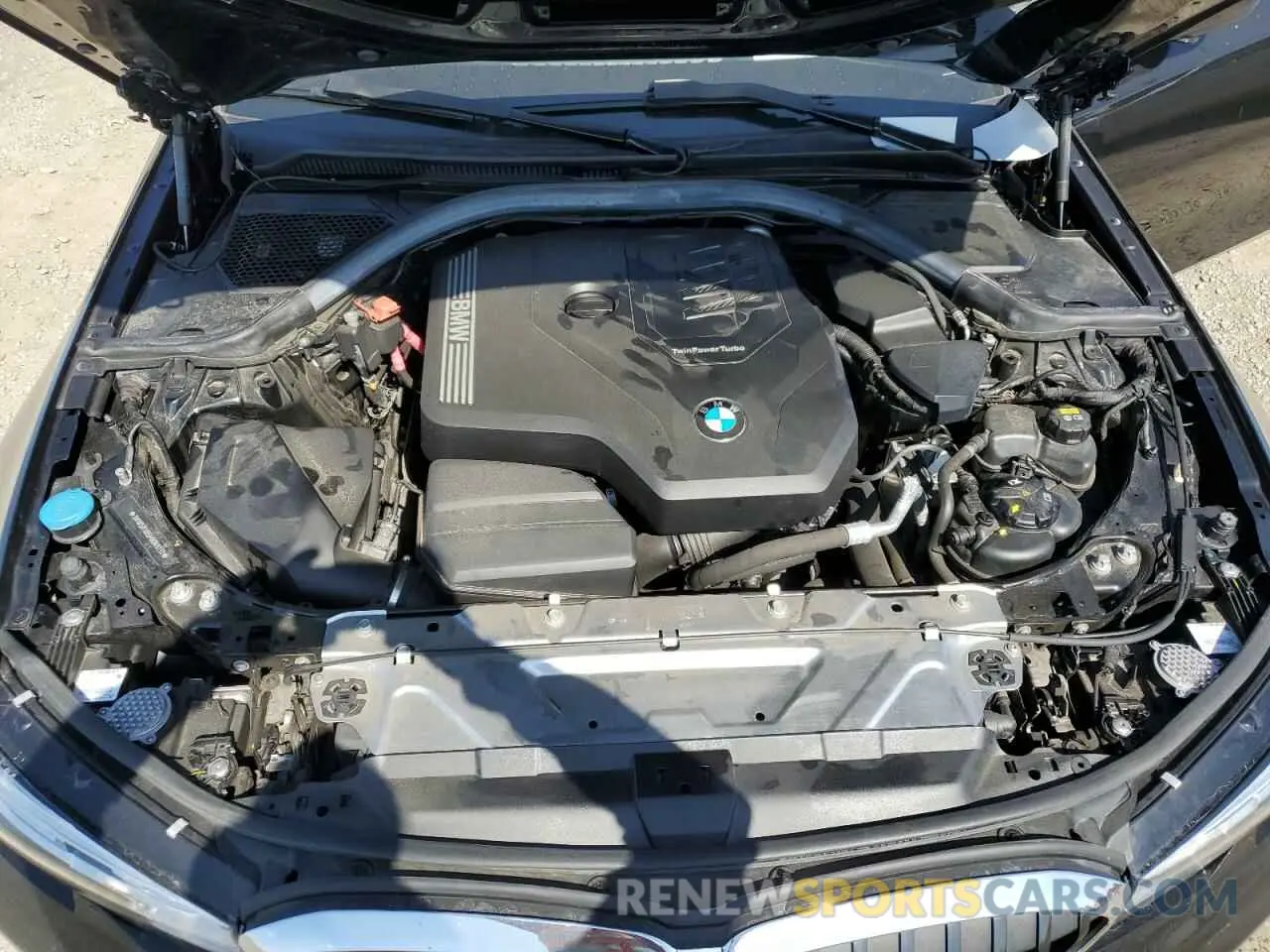 11 Photograph of a damaged car 3MW5R1J05M8B69231 BMW 3 SERIES 2021