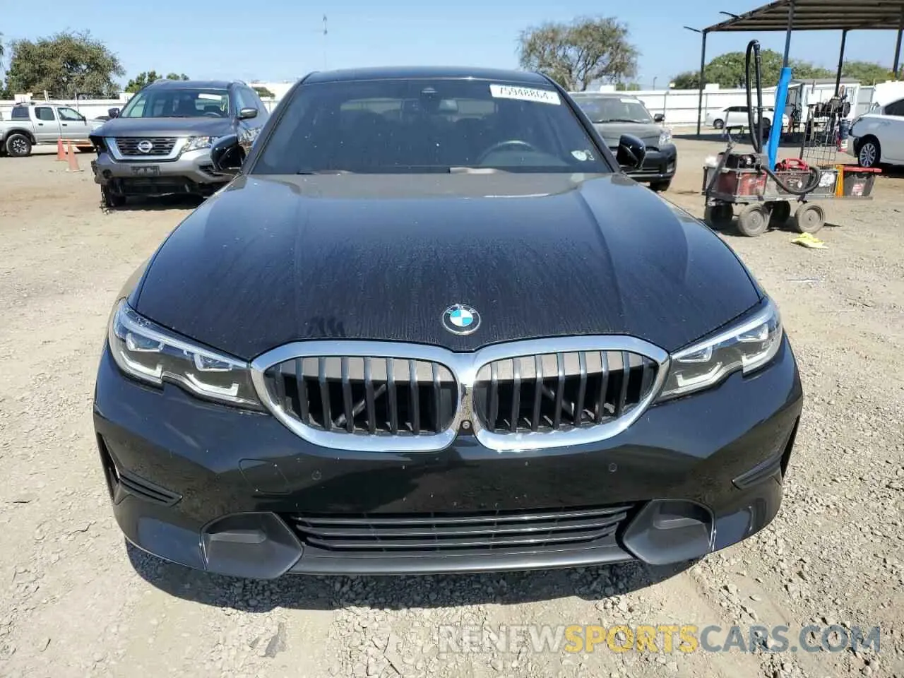 5 Photograph of a damaged car 3MW5R1J05M8B69231 BMW 3 SERIES 2021