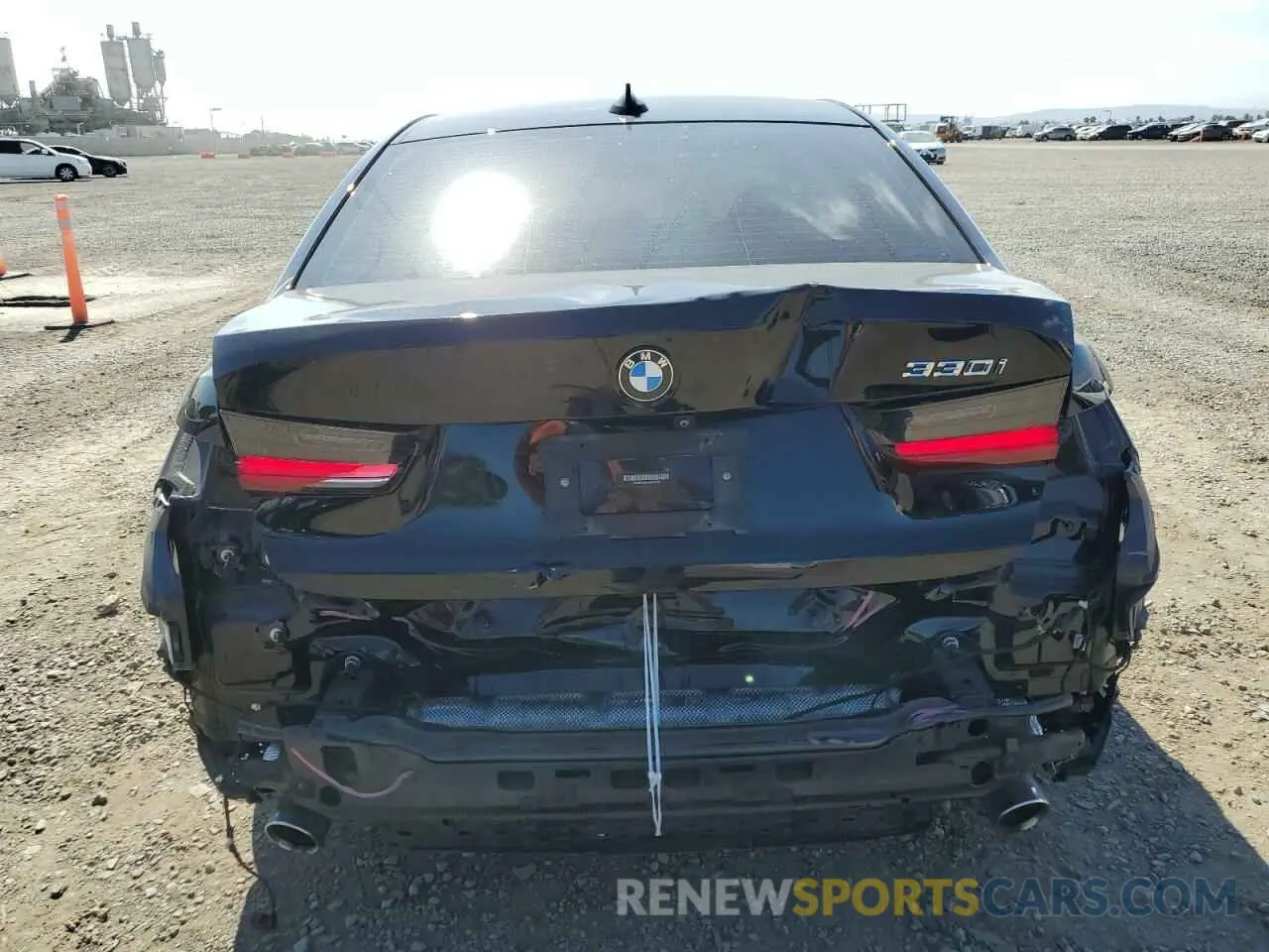 6 Photograph of a damaged car 3MW5R1J05M8B69231 BMW 3 SERIES 2021