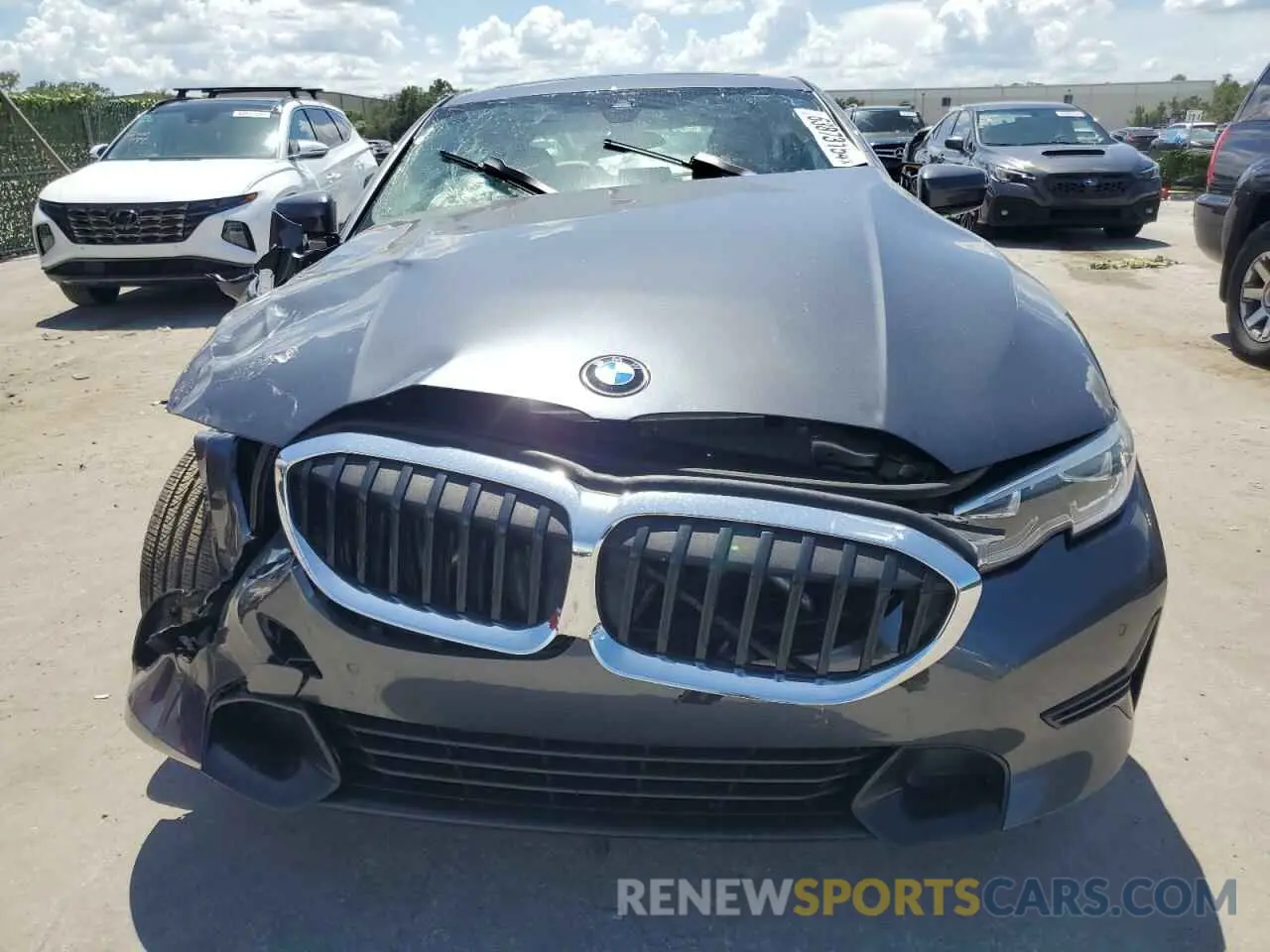 5 Фотография поврежденного автомобиля 3MW5R1J05M8B70220 BMW 3 SERIES 2021