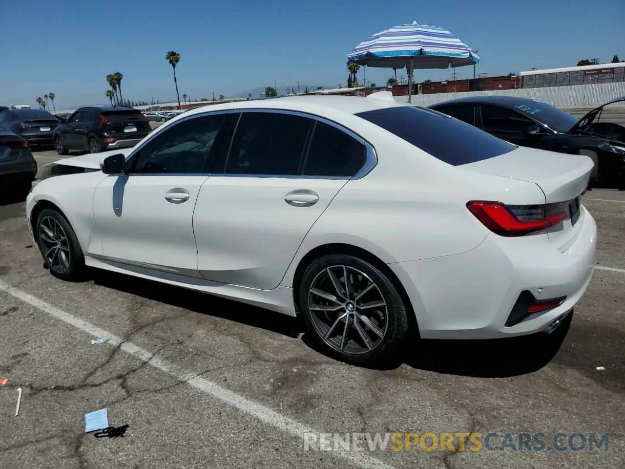 2 Photograph of a damaged car 3MW5R1J05M8B94811 BMW 3 SERIES 2021