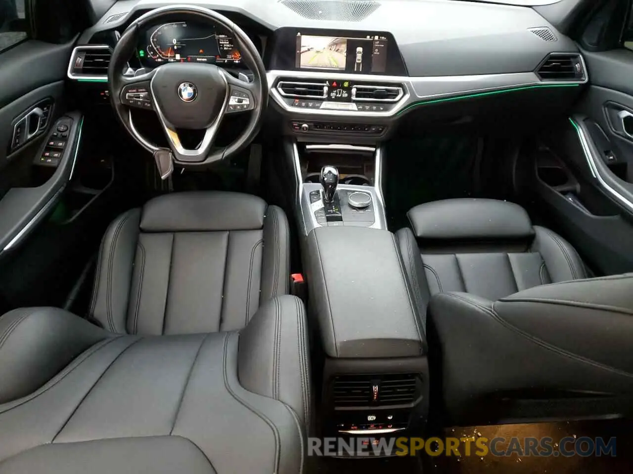 8 Фотография поврежденного автомобиля 3MW5R1J05M8C17195 BMW 3 SERIES 2021