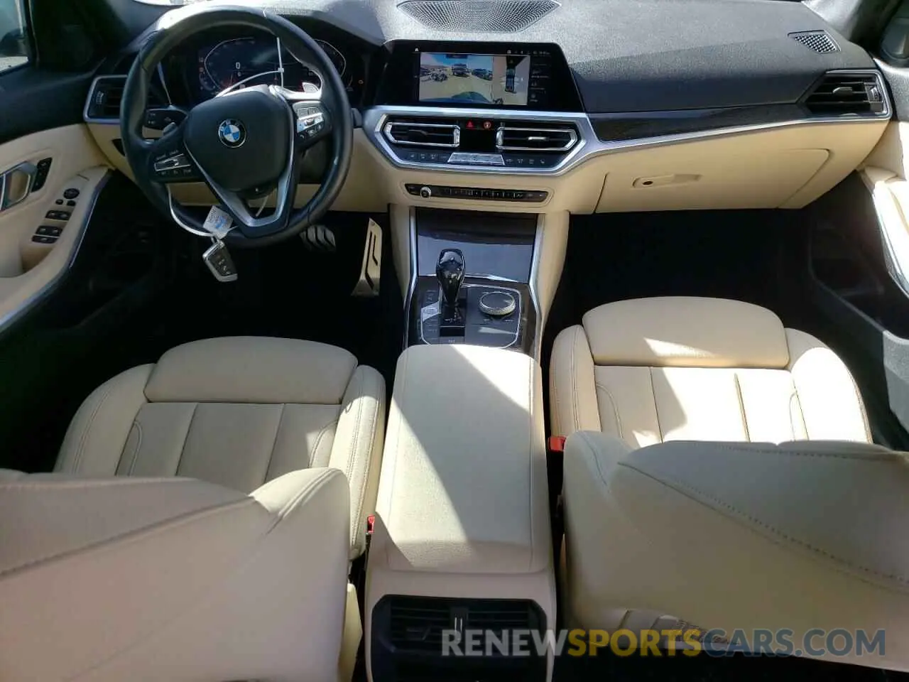 8 Фотография поврежденного автомобиля 3MW5R1J06M8B58299 BMW 3 SERIES 2021