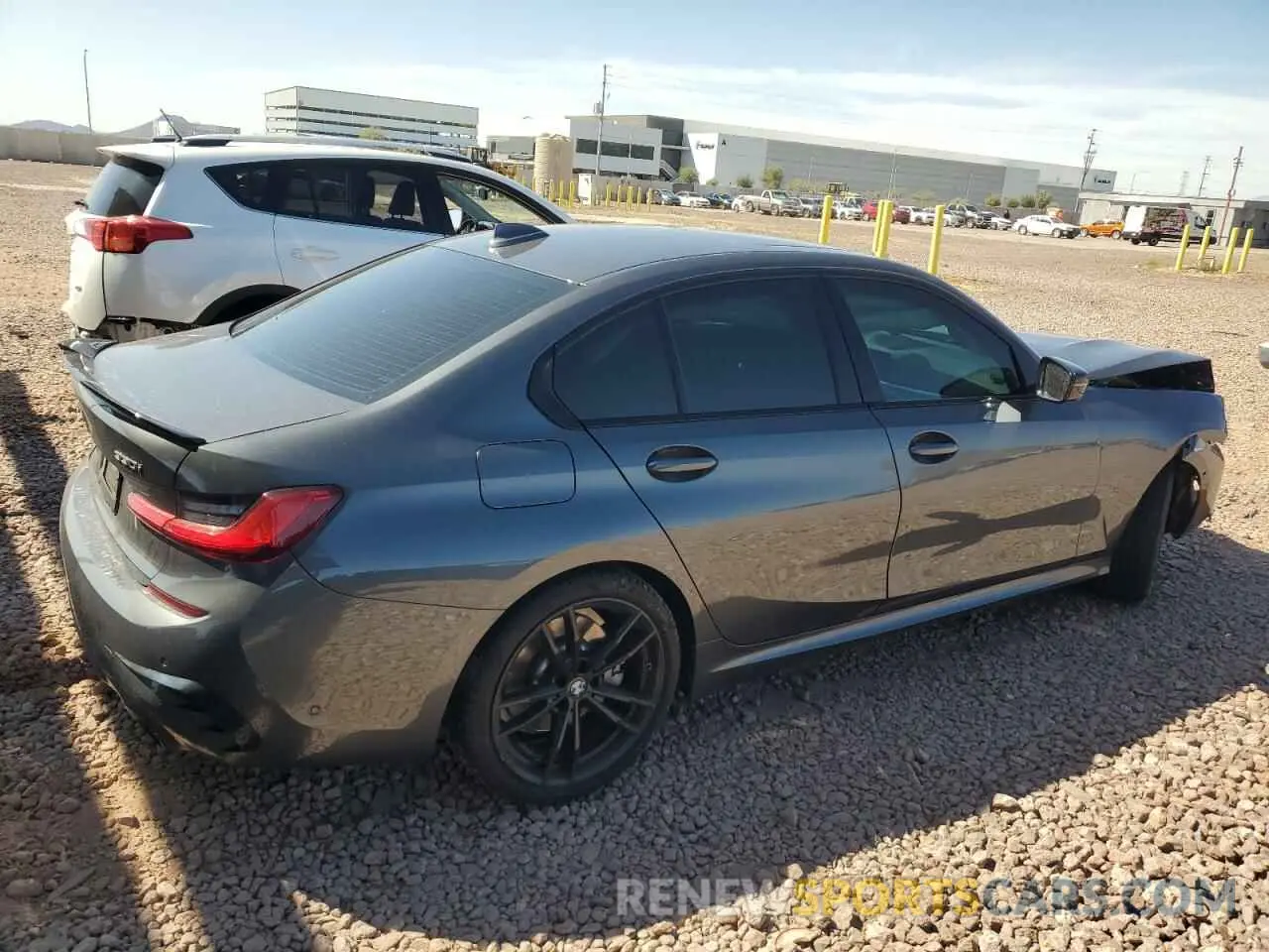 3 Фотография поврежденного автомобиля 3MW5R1J06M8B67021 BMW 3 SERIES 2021