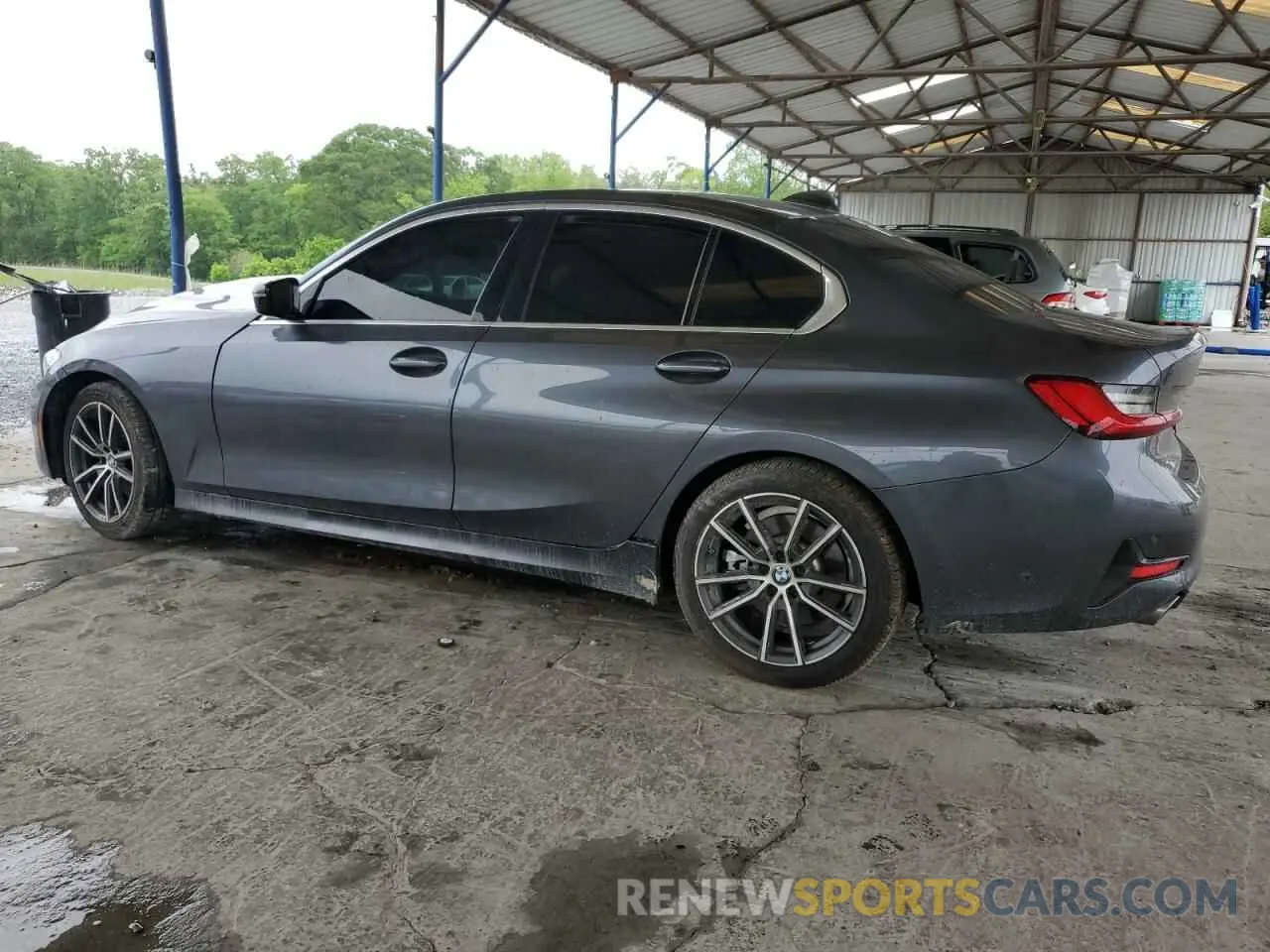 2 Фотография поврежденного автомобиля 3MW5R1J06M8B87723 BMW 3 SERIES 2021