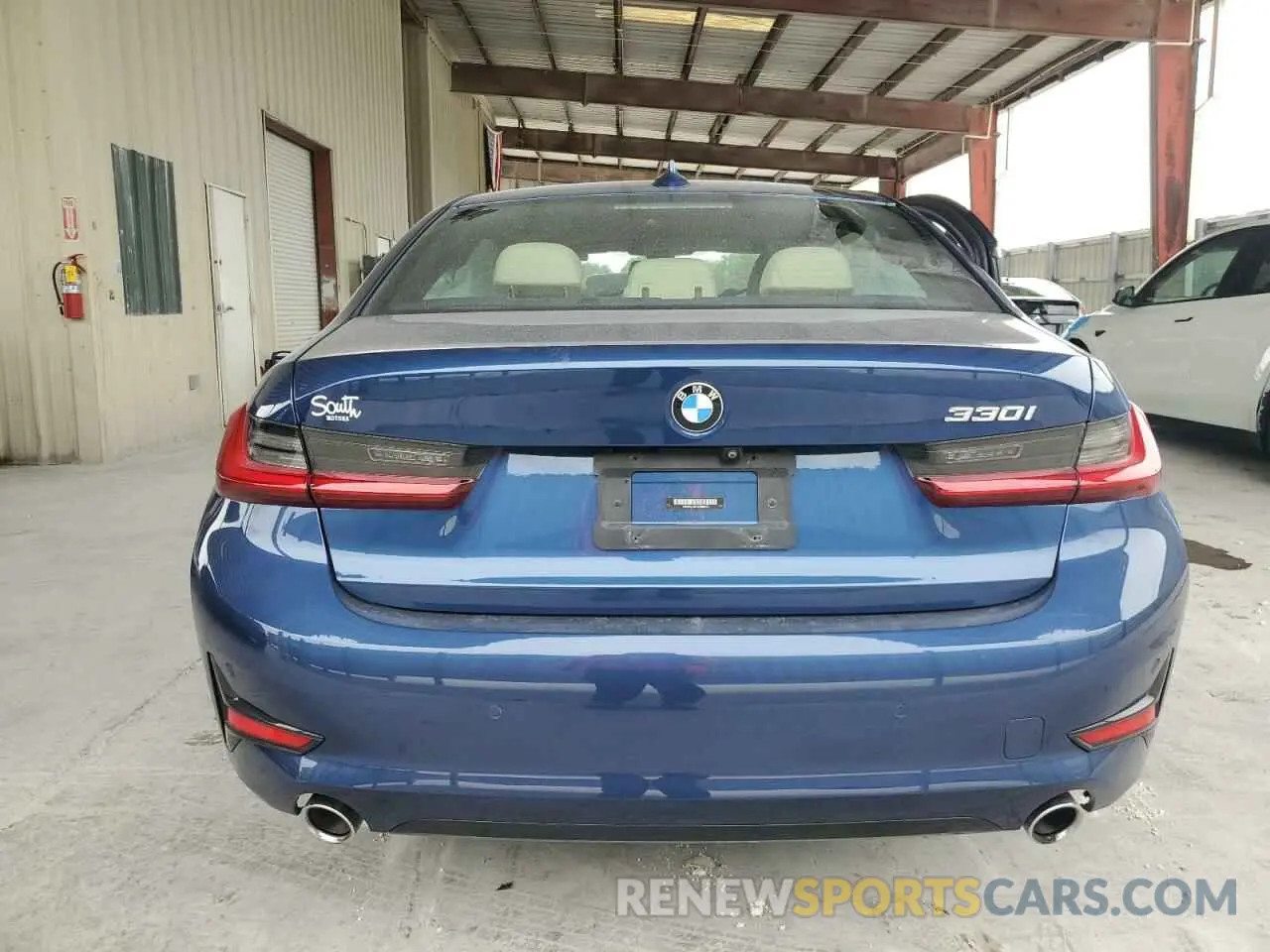 6 Фотография поврежденного автомобиля 3MW5R1J07M8B86693 BMW 3 SERIES 2021