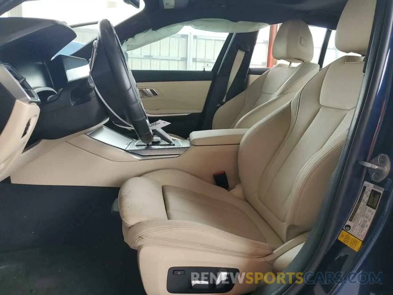 7 Фотография поврежденного автомобиля 3MW5R1J07M8B86693 BMW 3 SERIES 2021