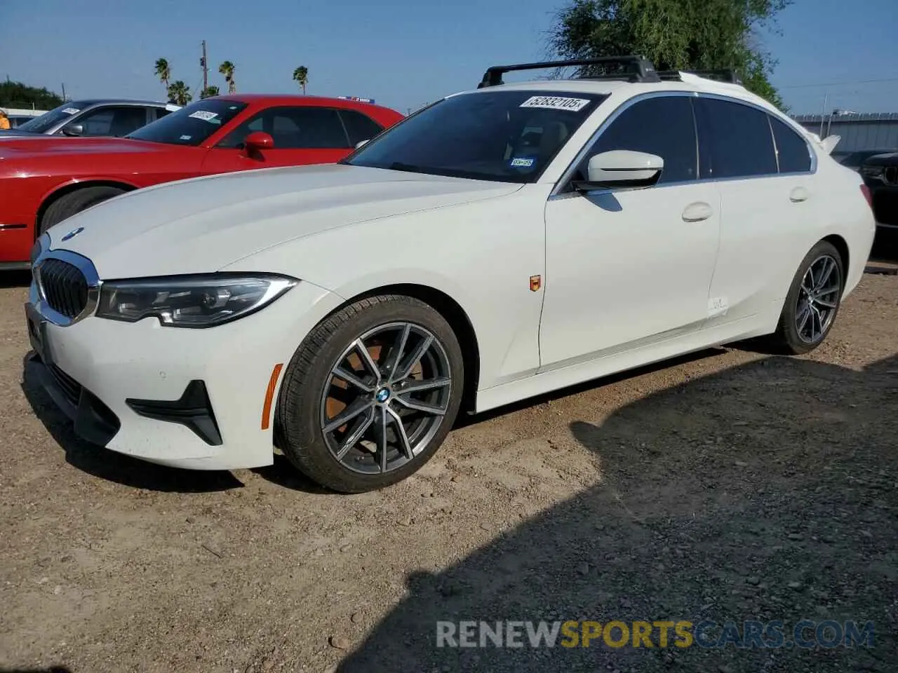 1 Фотография поврежденного автомобиля 3MW5R1J07M8C10698 BMW 3 SERIES 2021