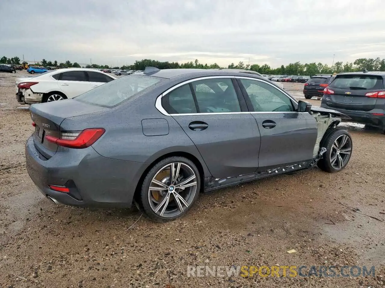3 Фотография поврежденного автомобиля 3MW5R1J08M8B48101 BMW 3 SERIES 2021