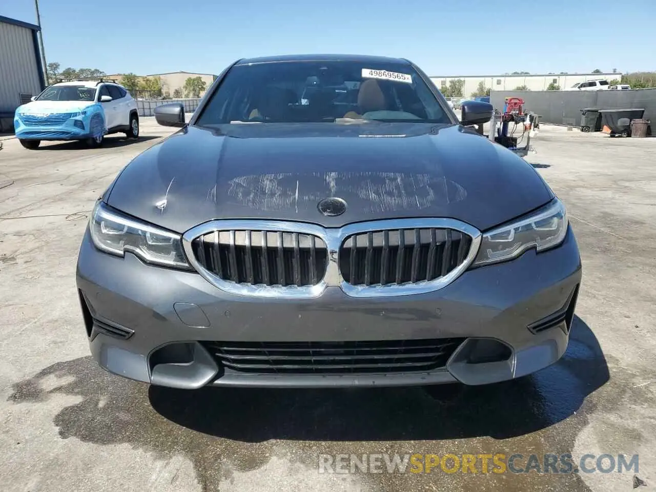 5 Фотография поврежденного автомобиля 3MW5R1J08M8B68719 BMW 3 SERIES 2021
