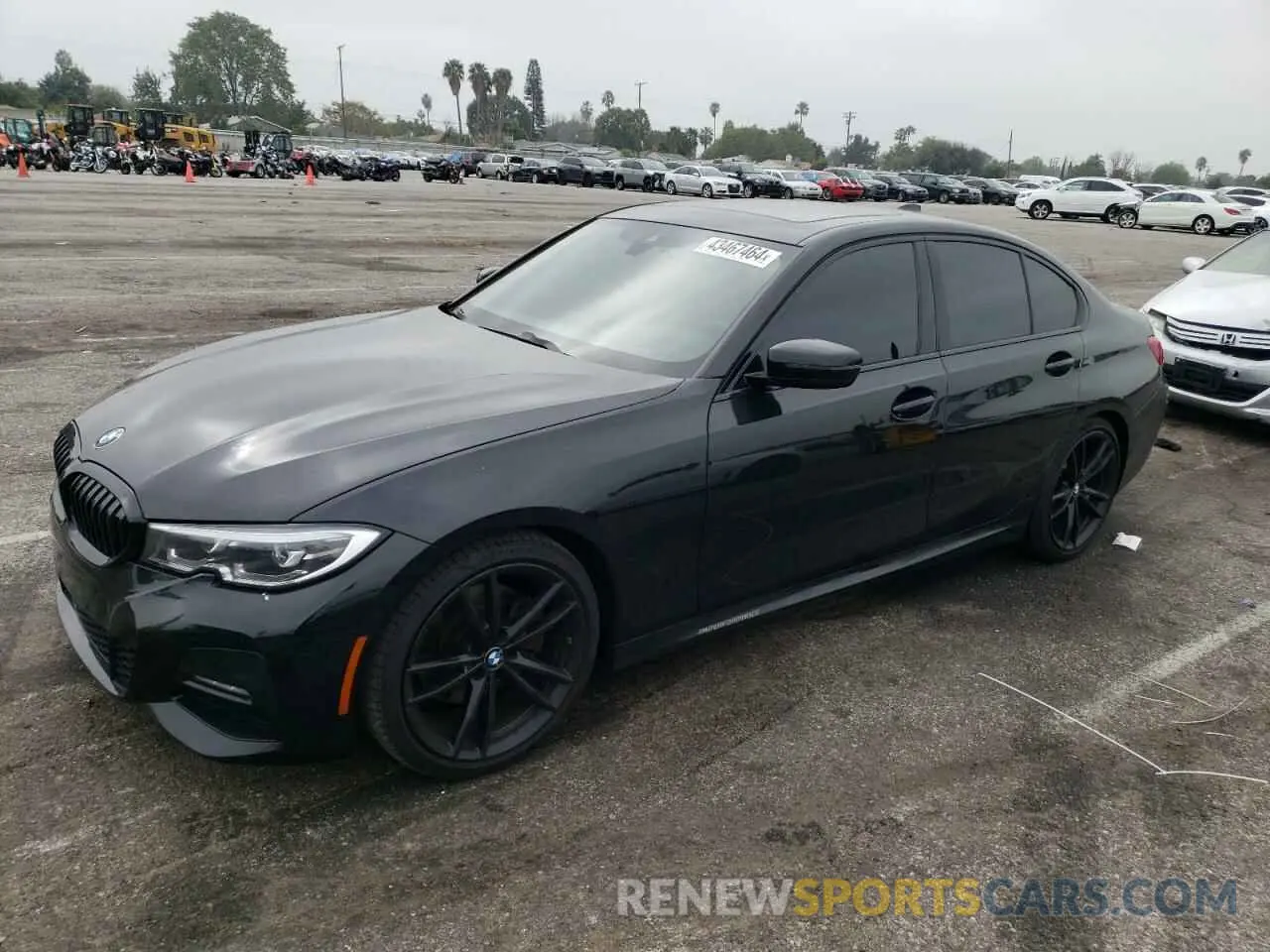 1 Photograph of a damaged car 3MW5R1J08M8B86931 BMW 3 SERIES 2021