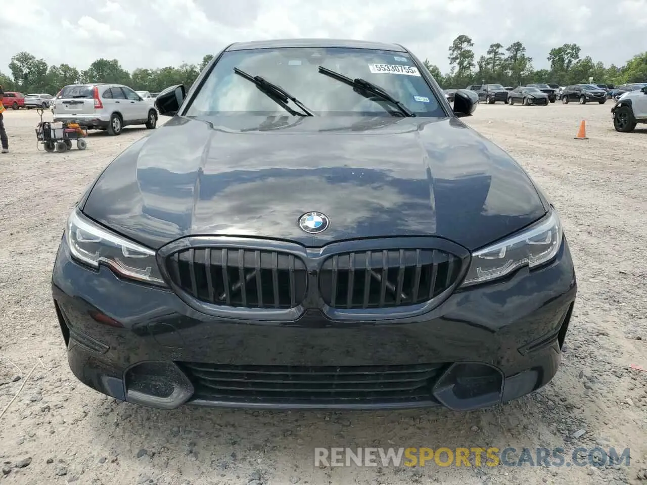5 Photograph of a damaged car 3MW5R1J08M8C05493 BMW 3 SERIES 2021