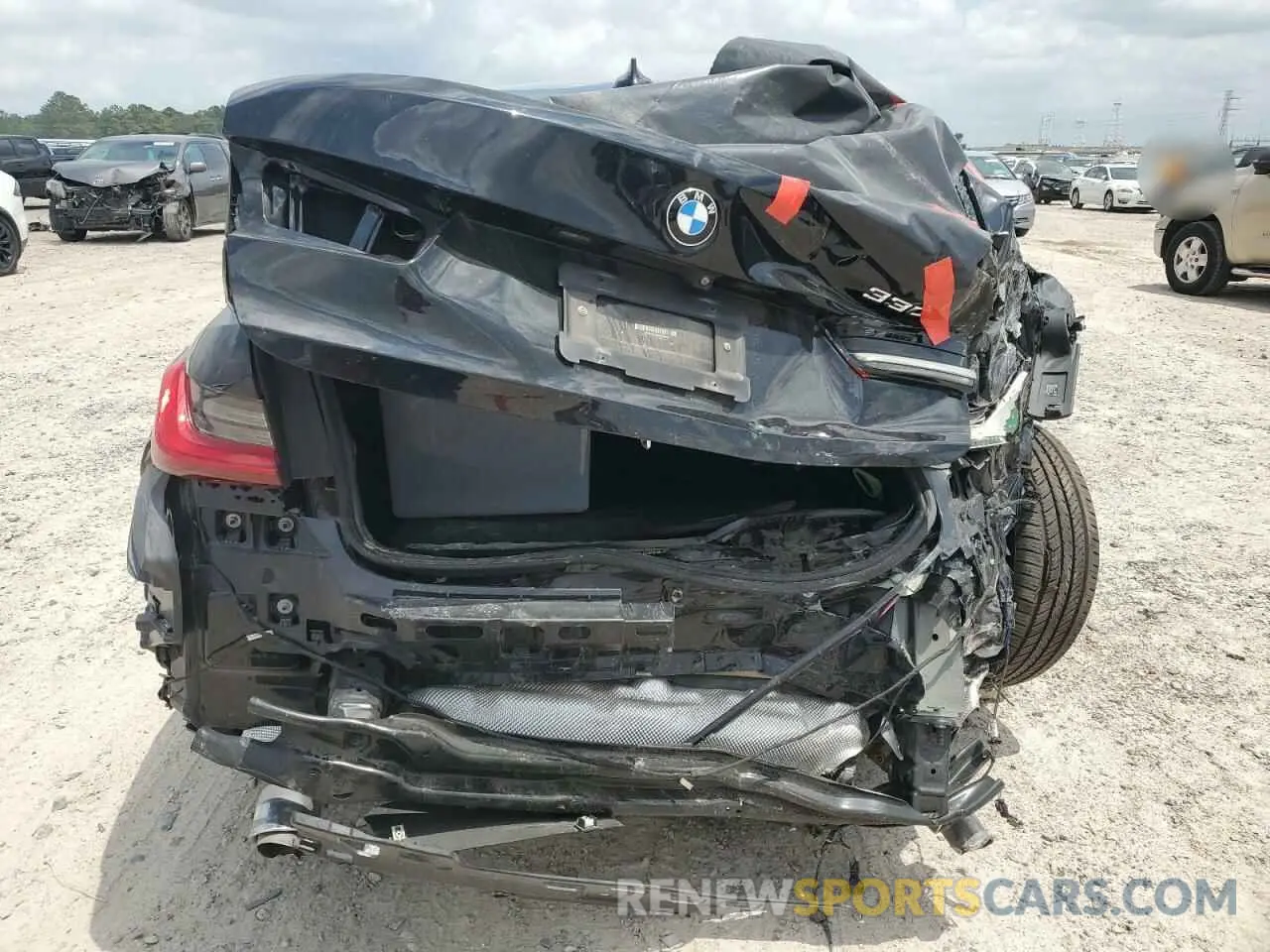 6 Photograph of a damaged car 3MW5R1J08M8C05493 BMW 3 SERIES 2021