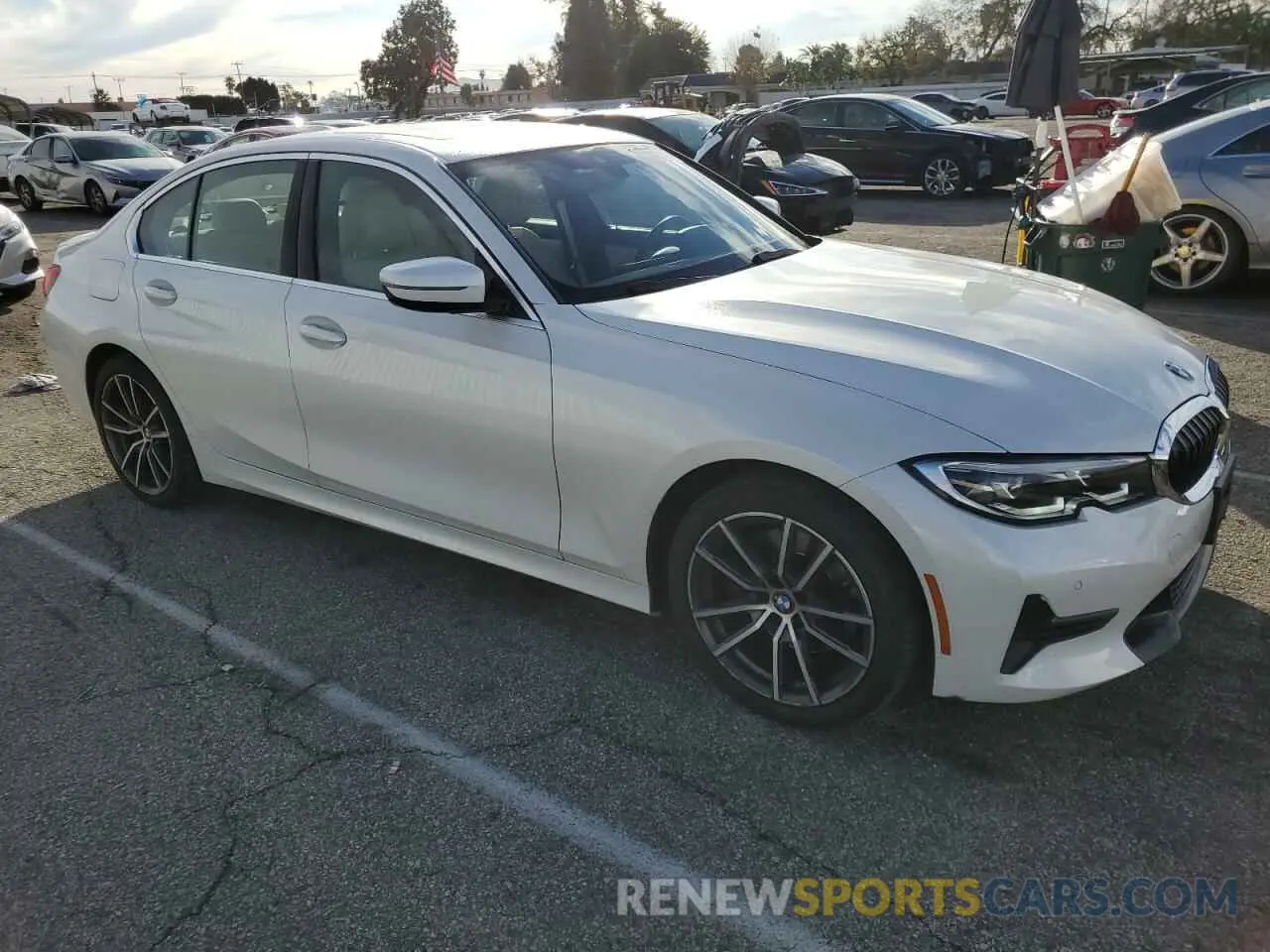4 Фотография поврежденного автомобиля 3MW5R1J08M8C07003 BMW 3 SERIES 2021