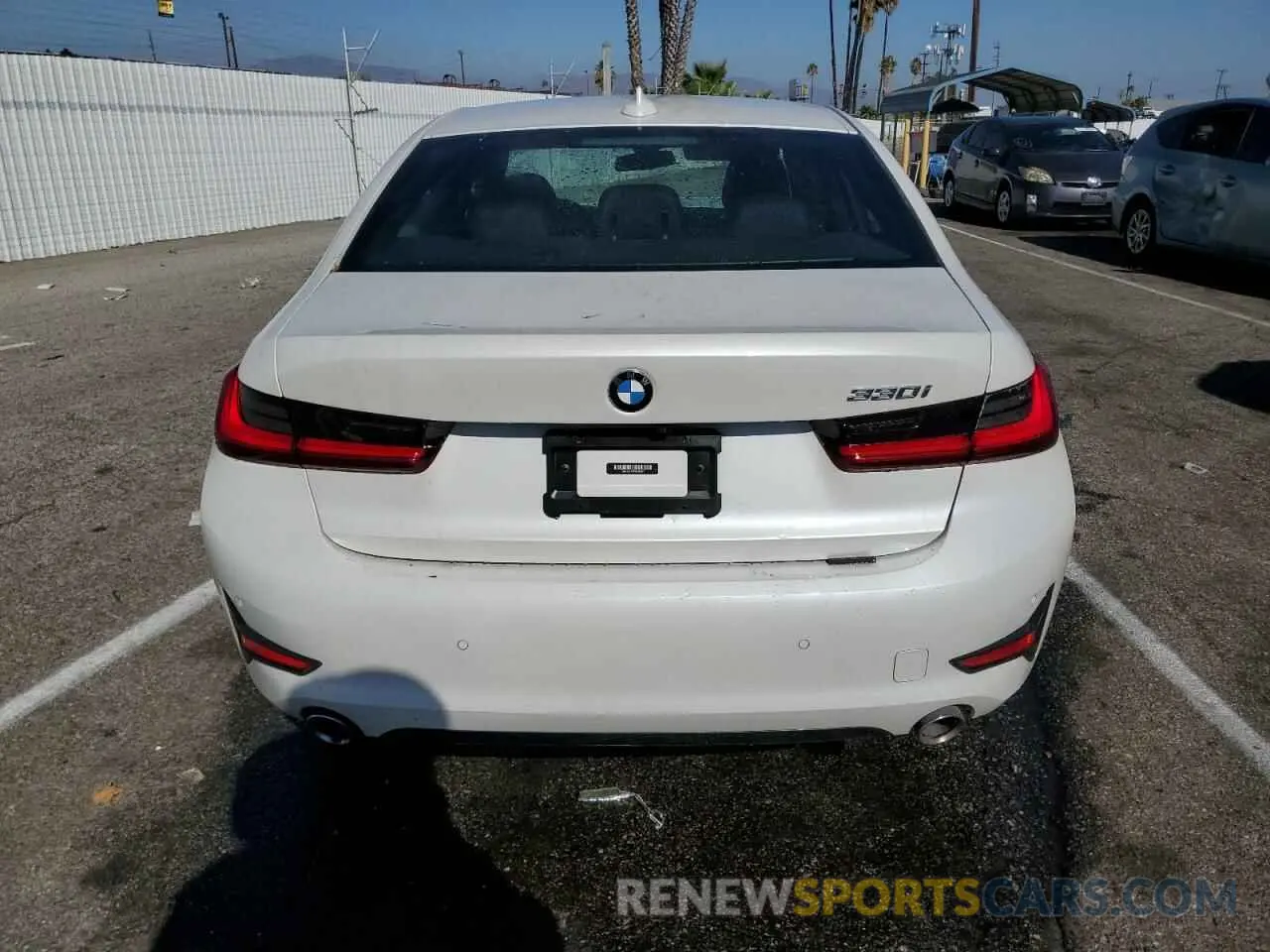 6 Photograph of a damaged car 3MW5R1J08M8C09270 BMW 3 SERIES 2021