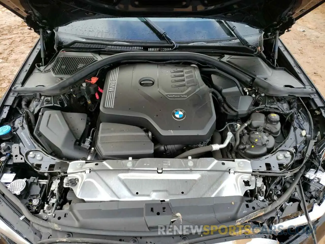 11 Photograph of a damaged car 3MW5R1J09M8B58684 BMW 3 SERIES 2021