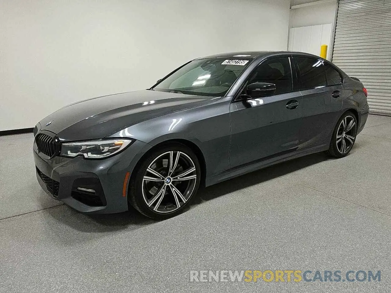 1 Photograph of a damaged car 3MW5R1J0XM8B49475 BMW 3 SERIES 2021