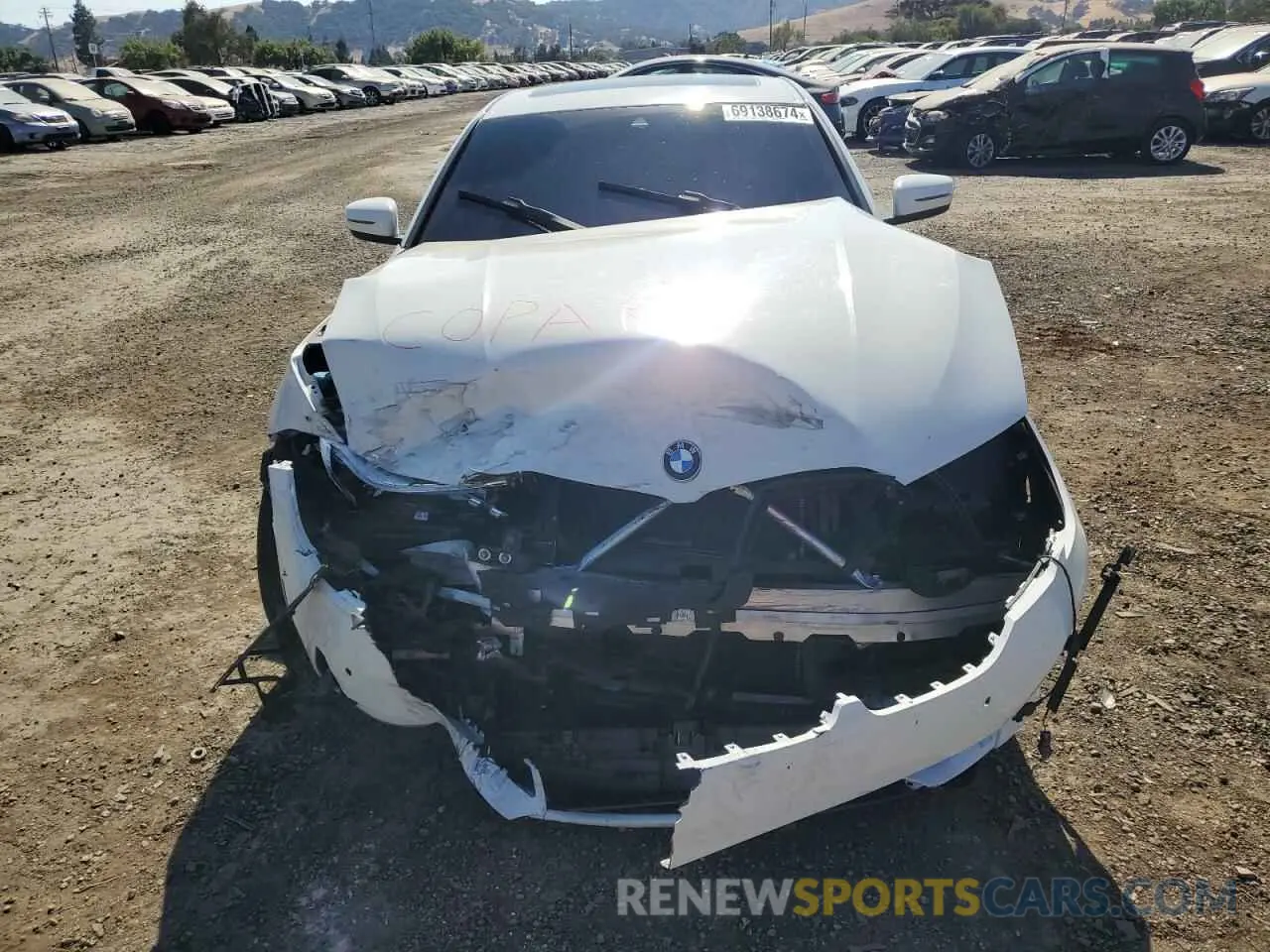 5 Photograph of a damaged car 3MW5R1J0XM8B50531 BMW 3 SERIES 2021