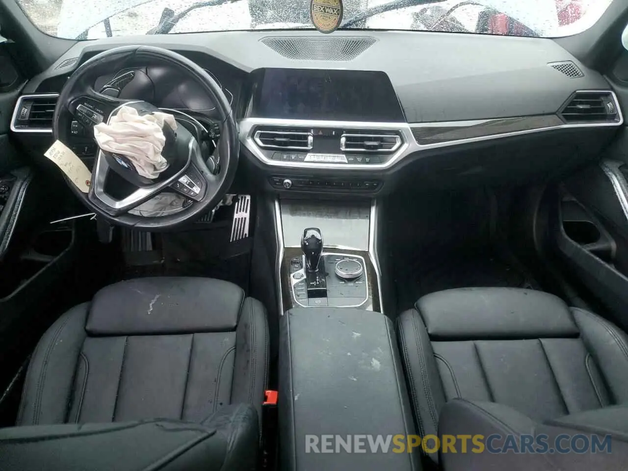 8 Фотография поврежденного автомобиля 3MW5R1J0XM8B70715 BMW 3 SERIES 2021