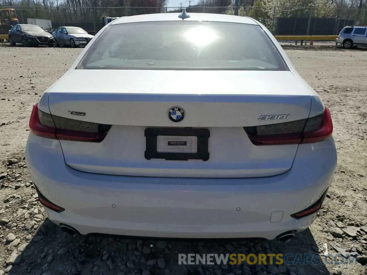 6 Photograph of a damaged car 3MW5R7J01M8B91505 BMW 3 SERIES 2021