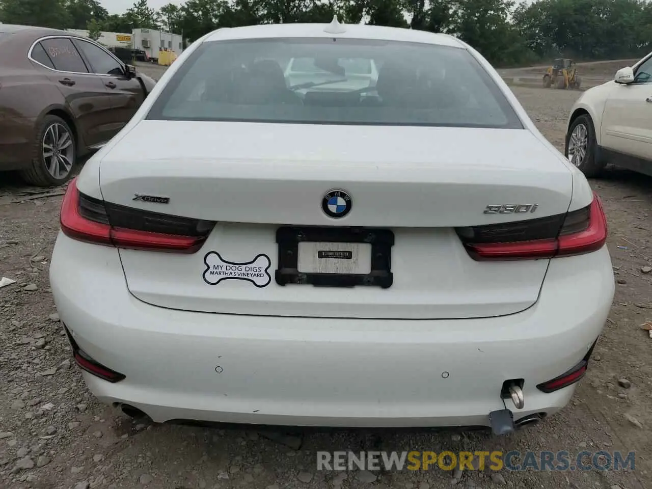 6 Фотография поврежденного автомобиля 3MW5R7J01M8C06004 BMW 3 SERIES 2021