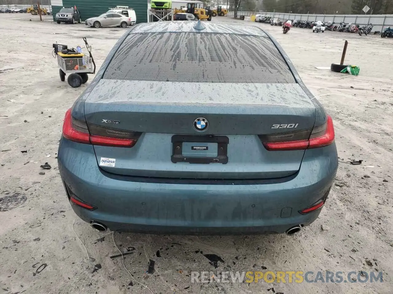 6 Photograph of a damaged car 3MW5R7J02M8C03872 BMW 3 SERIES 2021