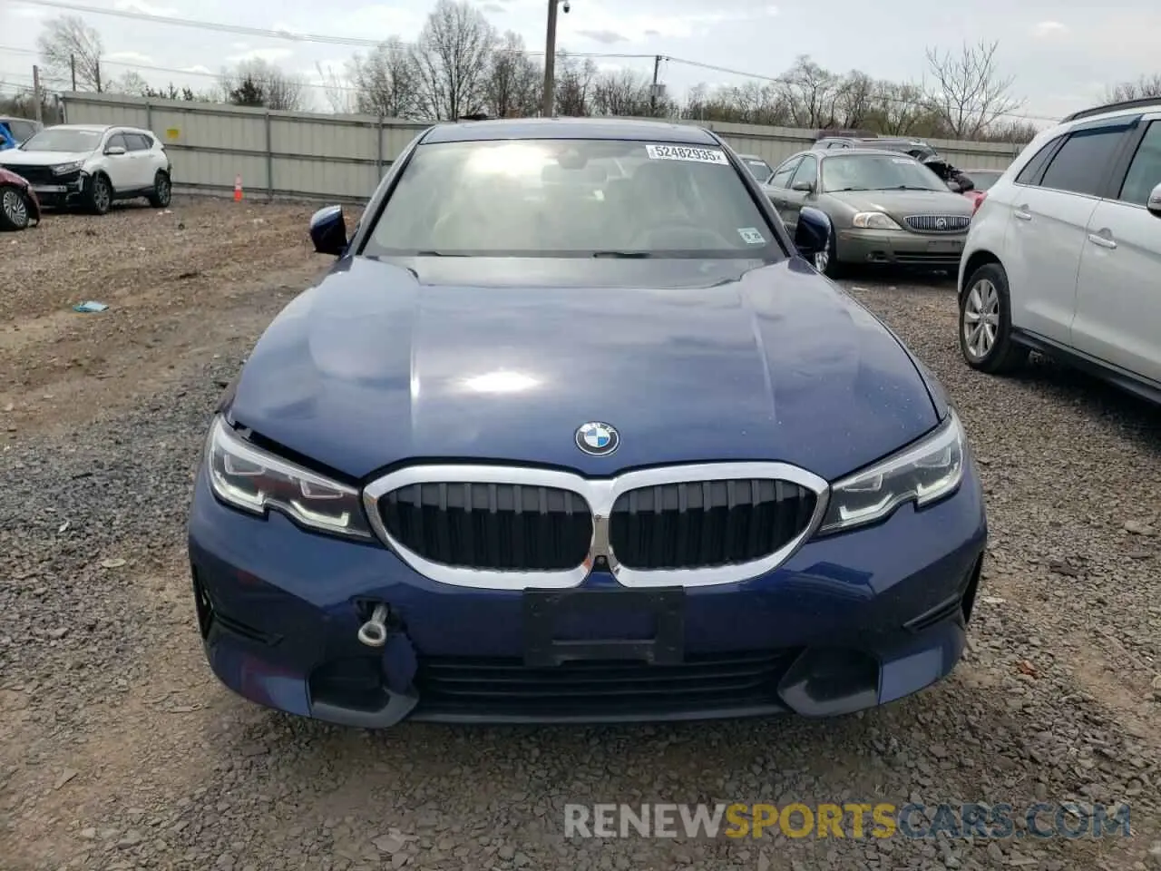 5 Photograph of a damaged car 3MW5R7J03M8B90260 BMW 3 SERIES 2021