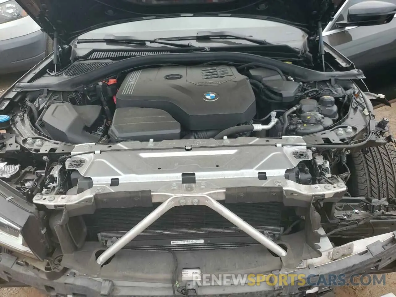 11 Photograph of a damaged car 3MW5R7J04M8B58126 BMW 3 SERIES 2021