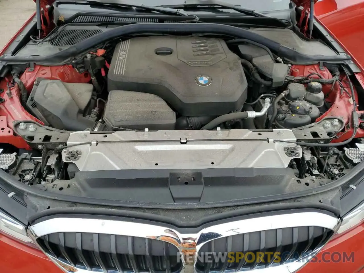 11 Photograph of a damaged car 3MW5R7J05M8B50200 BMW 3 SERIES 2021
