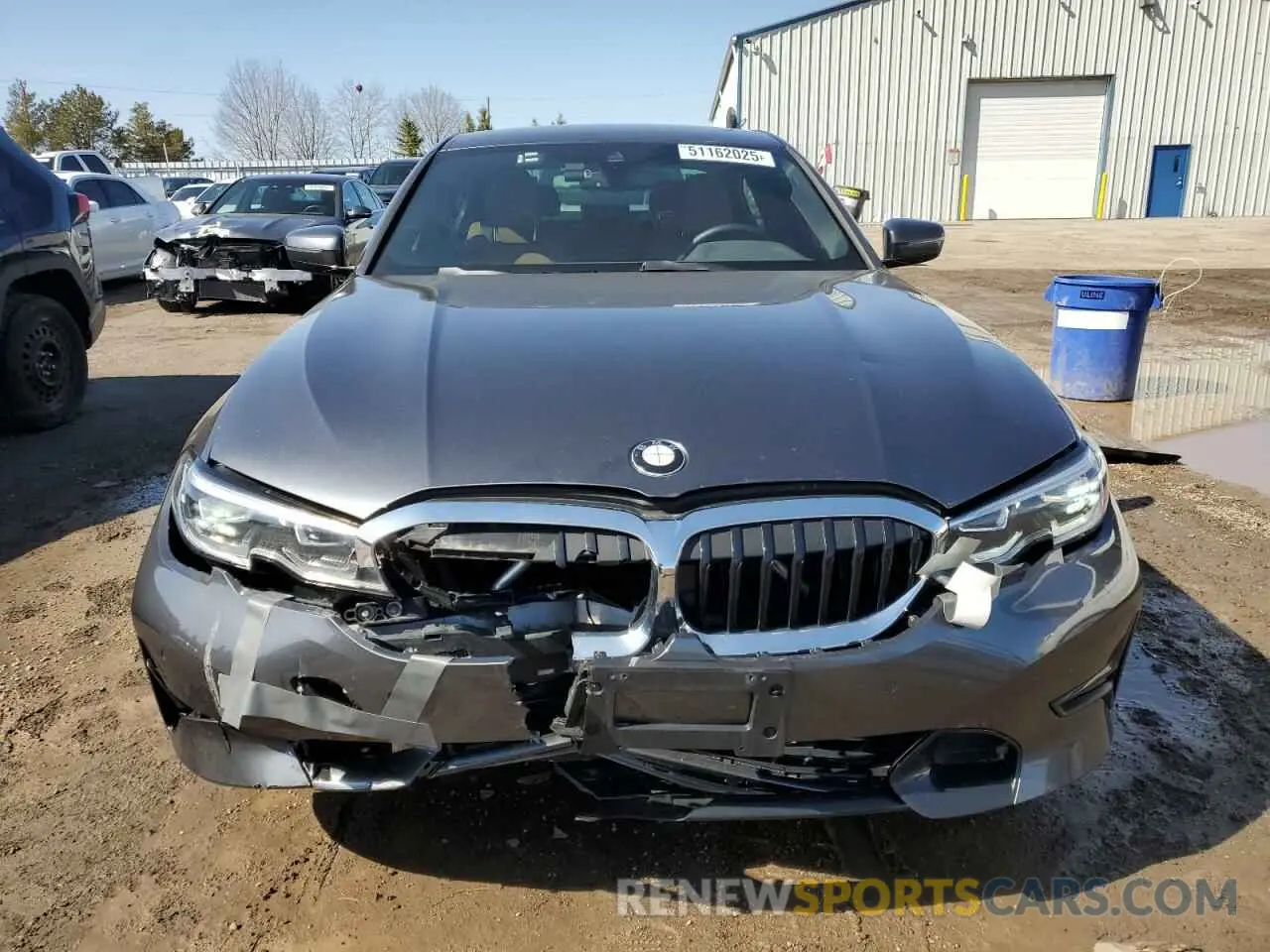 5 Photograph of a damaged car 3MW5R7J05M8B51153 BMW 3 SERIES 2021