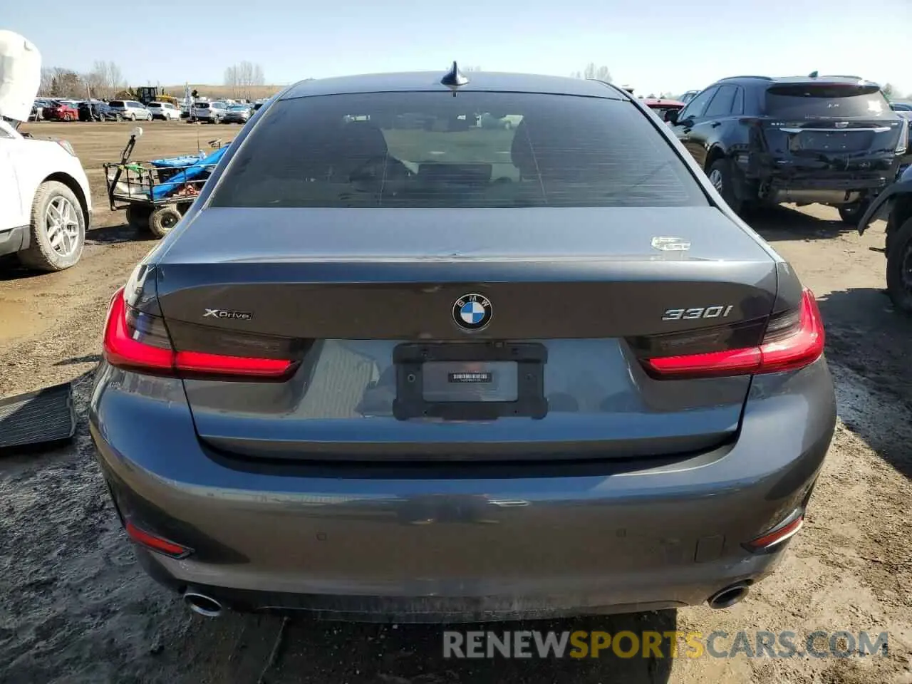 6 Photograph of a damaged car 3MW5R7J05M8B51153 BMW 3 SERIES 2021