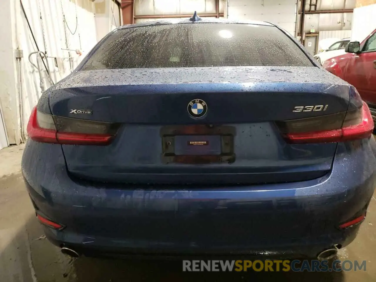 6 Photograph of a damaged car 3MW5R7J05M8B65599 BMW 3 SERIES 2021
