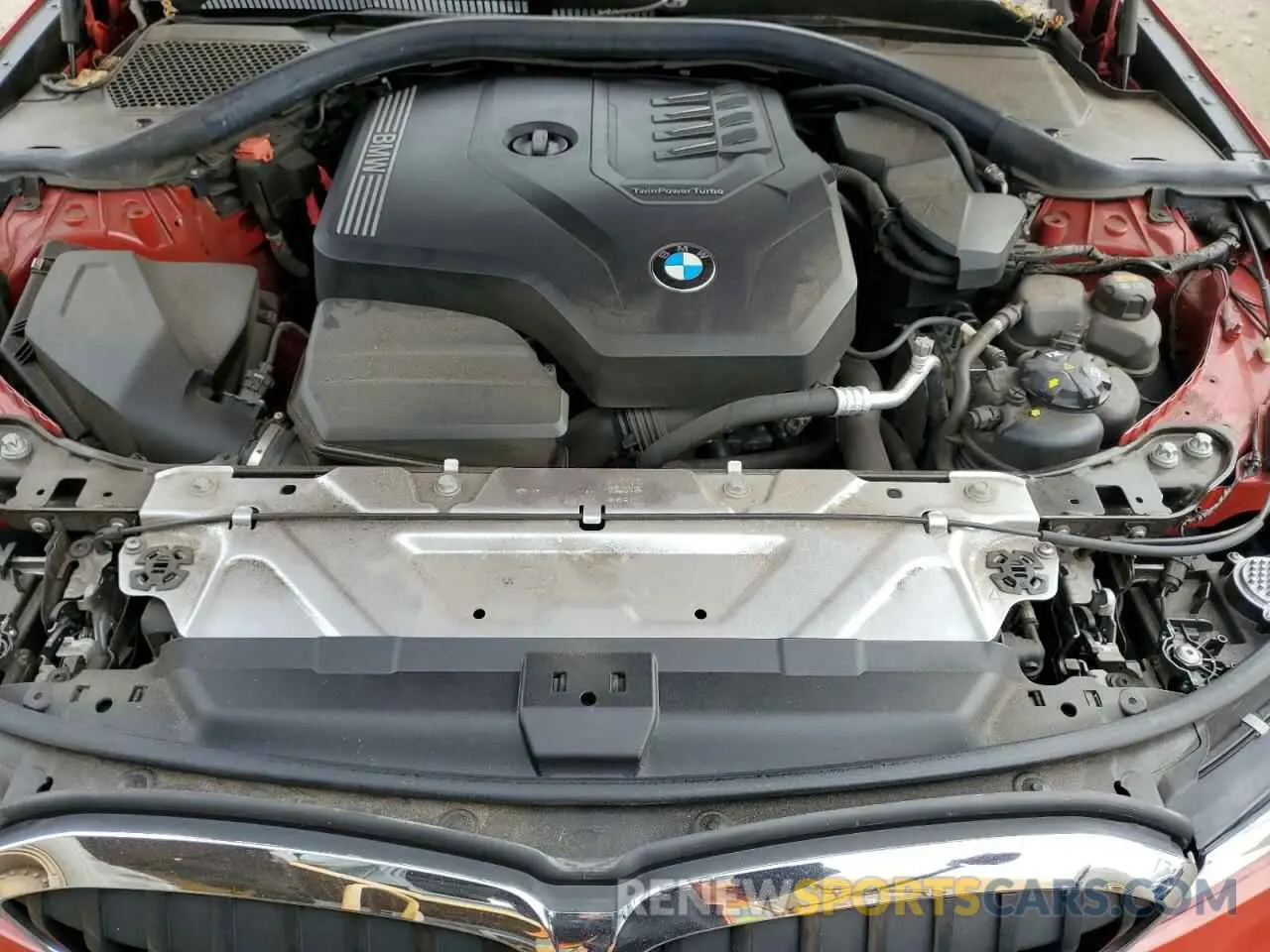 11 Photograph of a damaged car 3MW5R7J05M8B65845 BMW 3 SERIES 2021