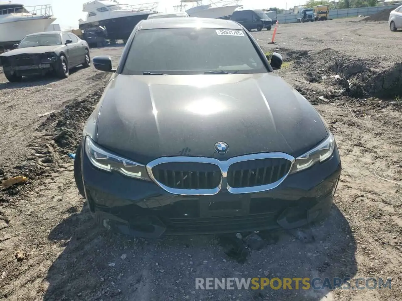 5 Photograph of a damaged car 3MW5R7J05M8B70012 BMW 3 SERIES 2021