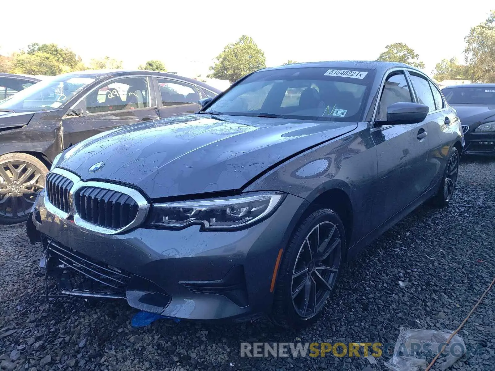 2 Photograph of a damaged car 3MW5R7J05M8B81107 BMW 3 SERIES 2021