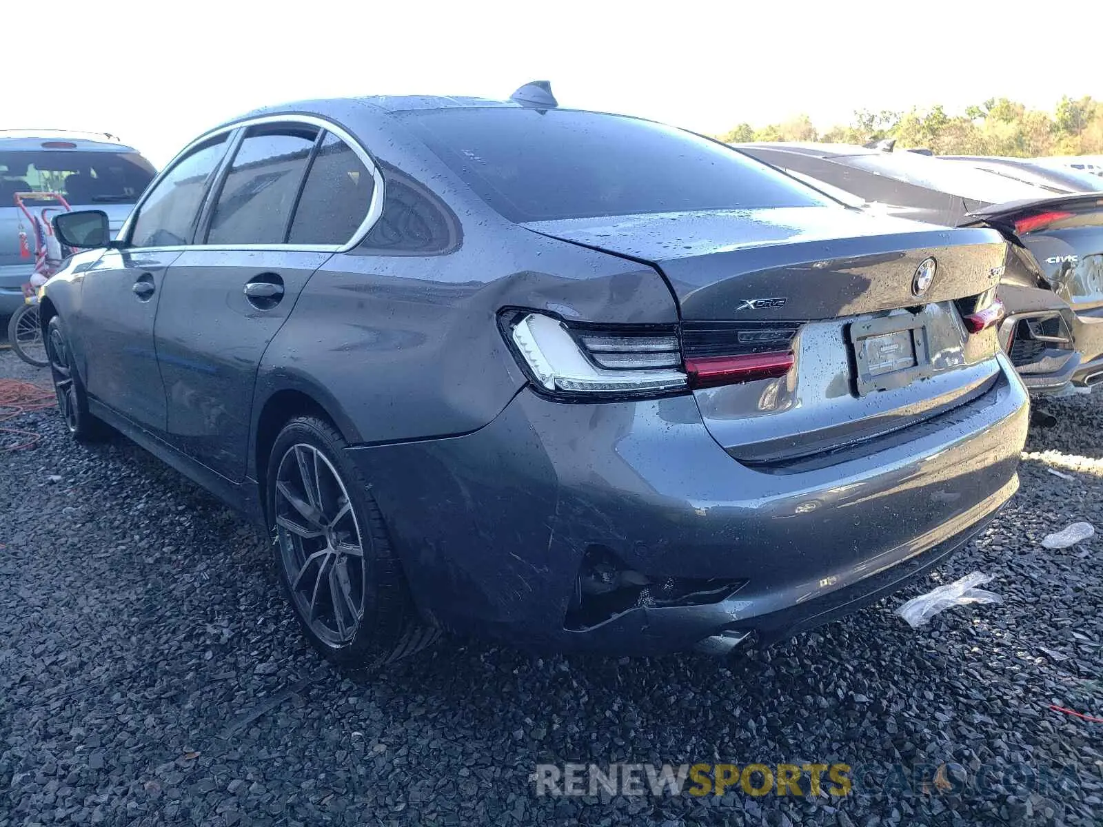 3 Photograph of a damaged car 3MW5R7J05M8B81107 BMW 3 SERIES 2021