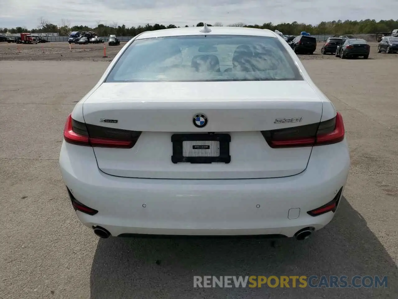 6 Photograph of a damaged car 3MW5R7J05M8B98568 BMW 3 SERIES 2021
