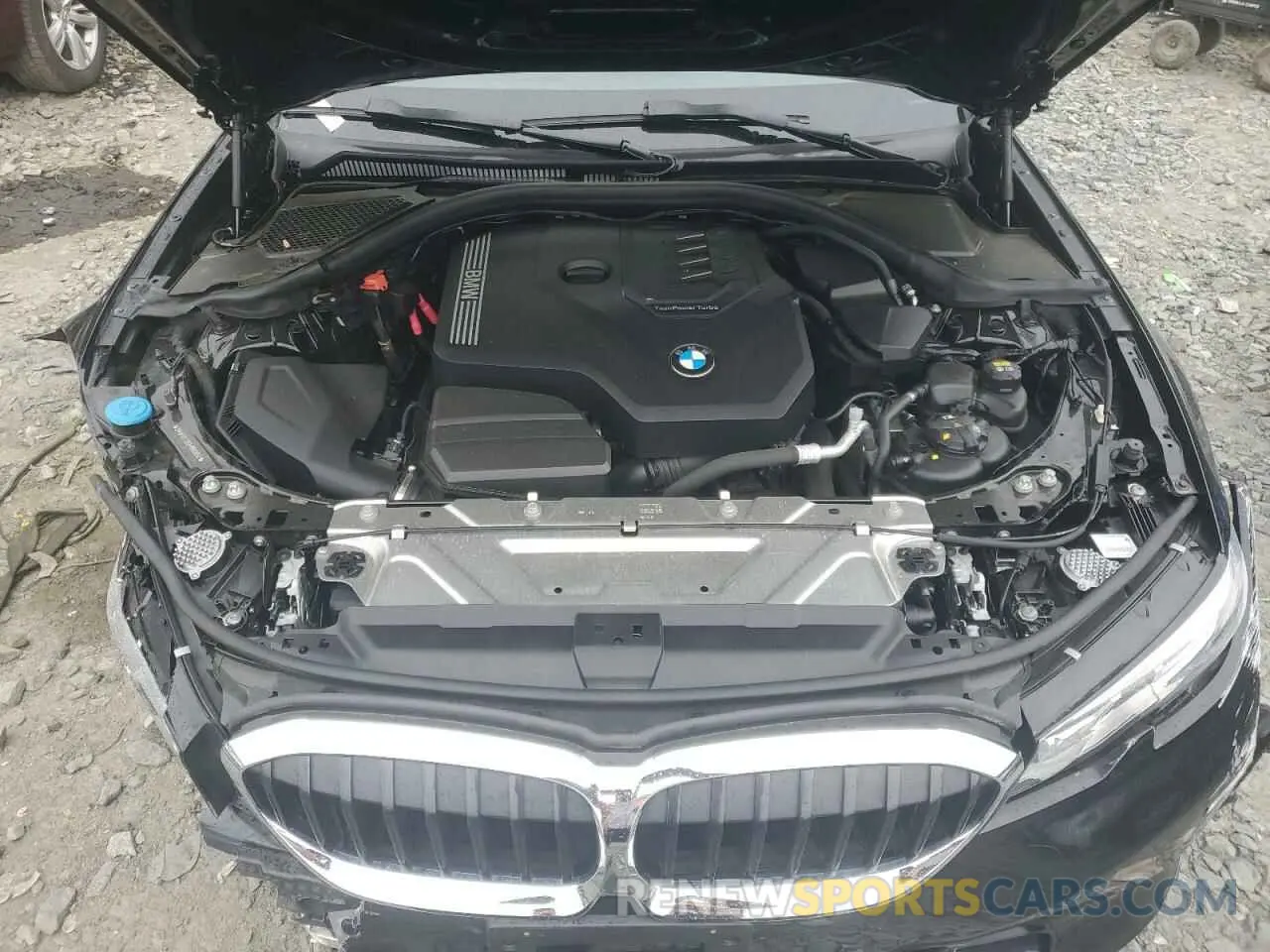 11 Photograph of a damaged car 3MW5R7J06M8B60654 BMW 3 SERIES 2021