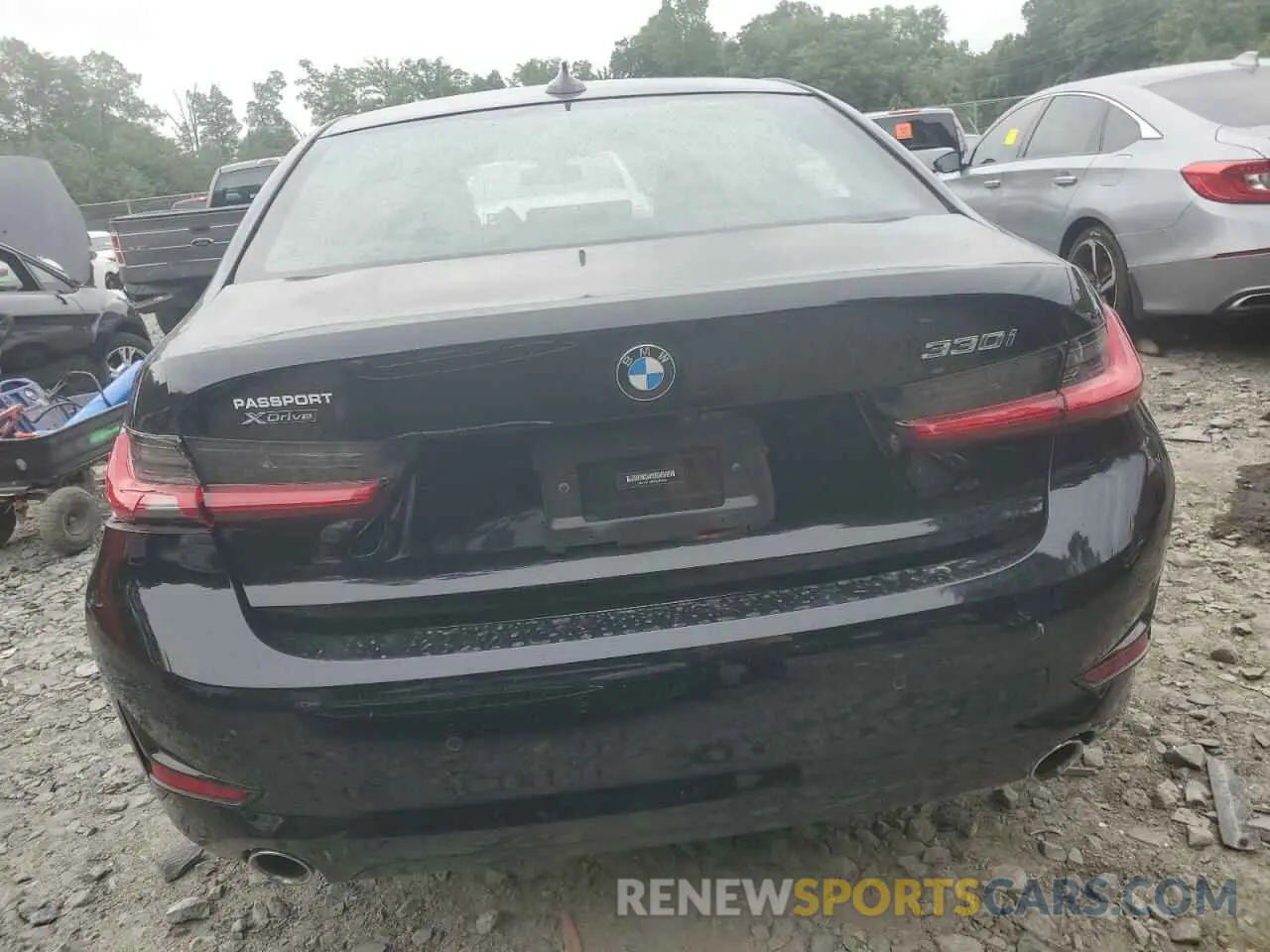 6 Photograph of a damaged car 3MW5R7J06M8B60654 BMW 3 SERIES 2021