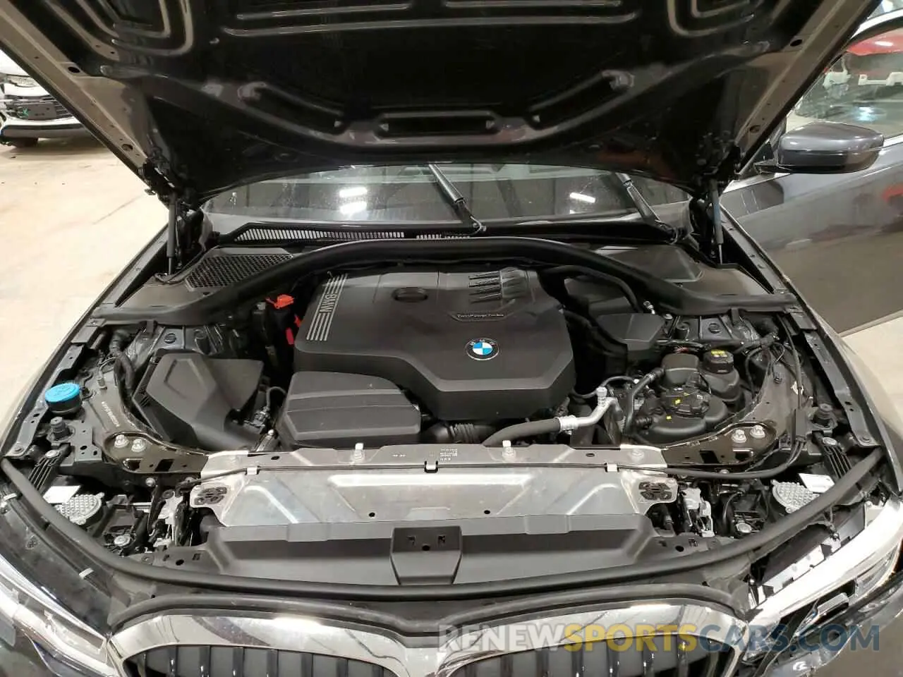 11 Photograph of a damaged car 3MW5R7J06M8B89958 BMW 3 SERIES 2021