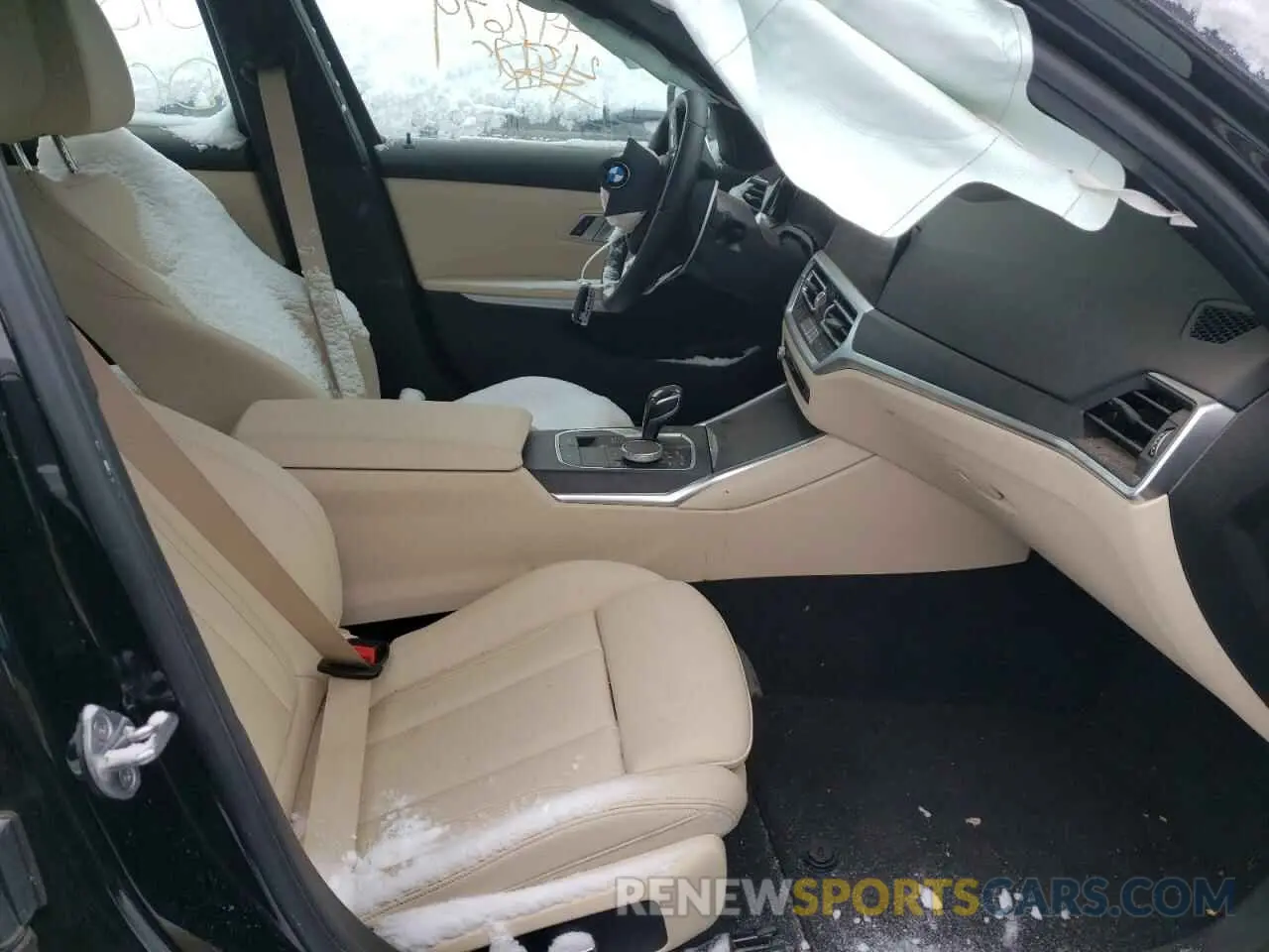 5 Фотография поврежденного автомобиля 3MW5R7J06M8C07388 BMW 3 SERIES 2021