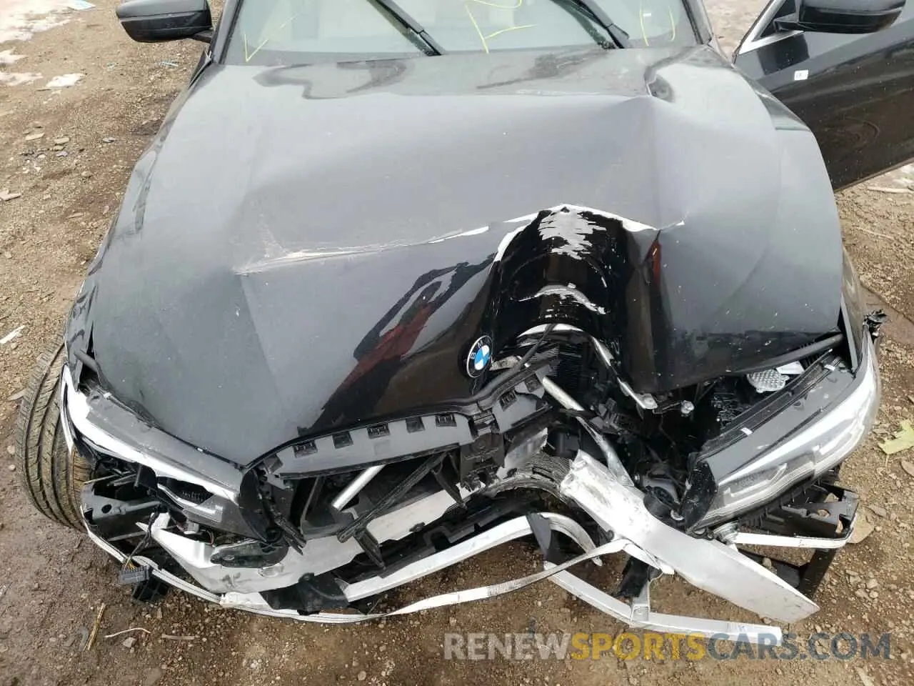7 Фотография поврежденного автомобиля 3MW5R7J06M8C07388 BMW 3 SERIES 2021