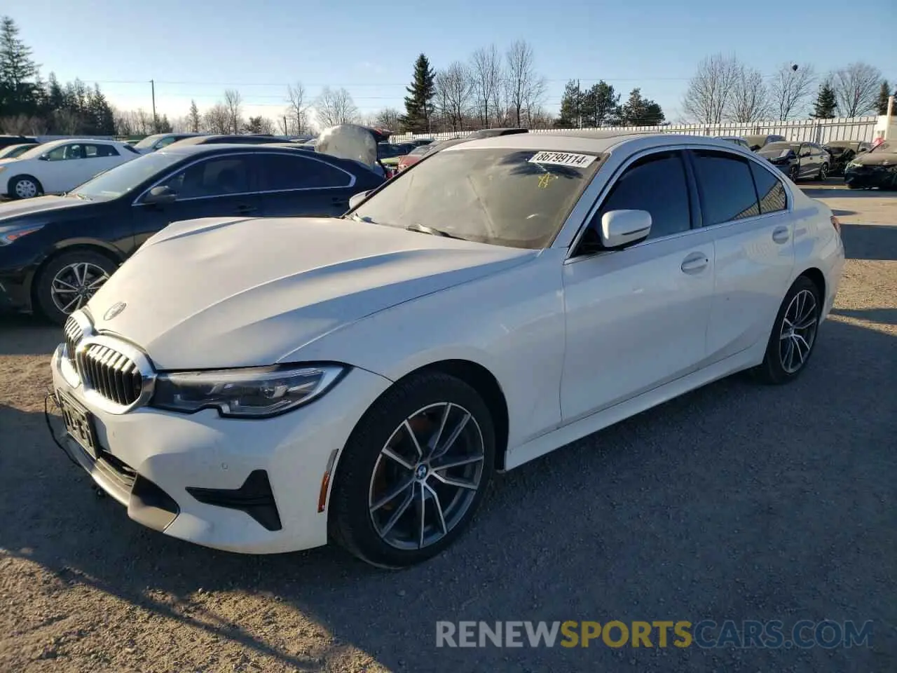 1 Фотография поврежденного автомобиля 3MW5R7J07M8C01311 BMW 3 SERIES 2021