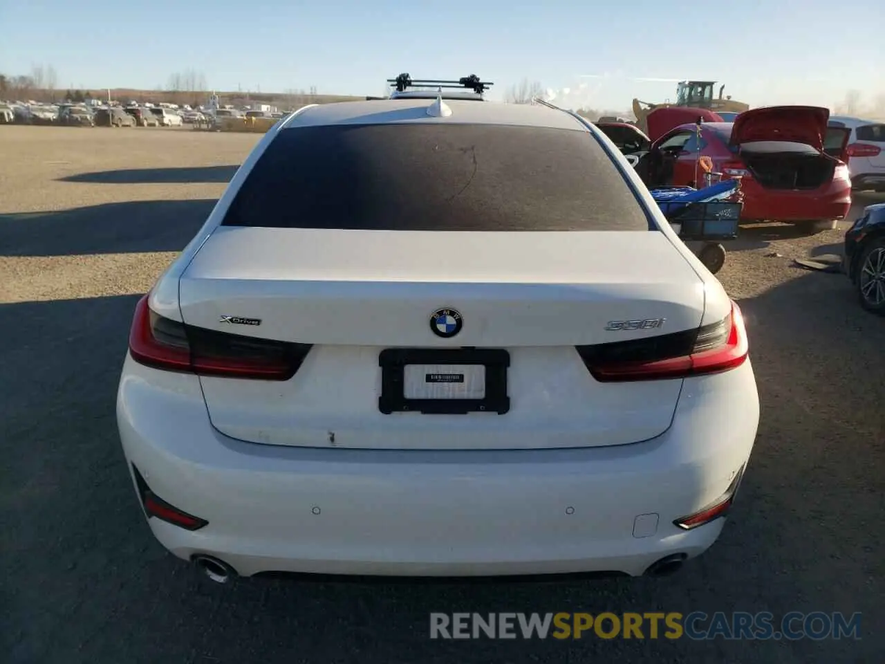 6 Фотография поврежденного автомобиля 3MW5R7J07M8C01311 BMW 3 SERIES 2021