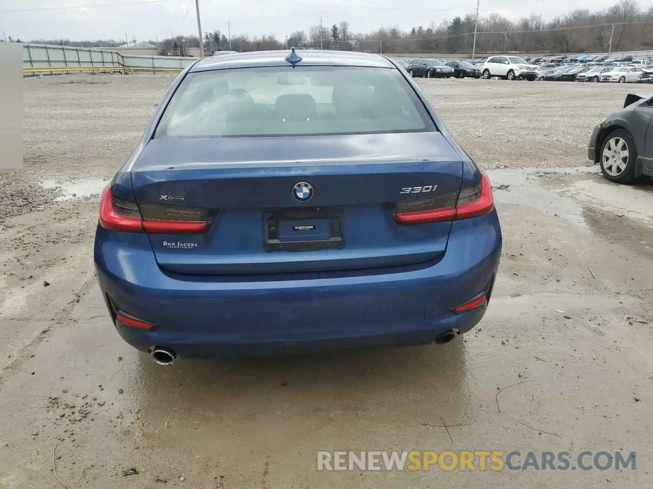 6 Photograph of a damaged car 3MW5R7J07M8C08632 BMW 3 SERIES 2021