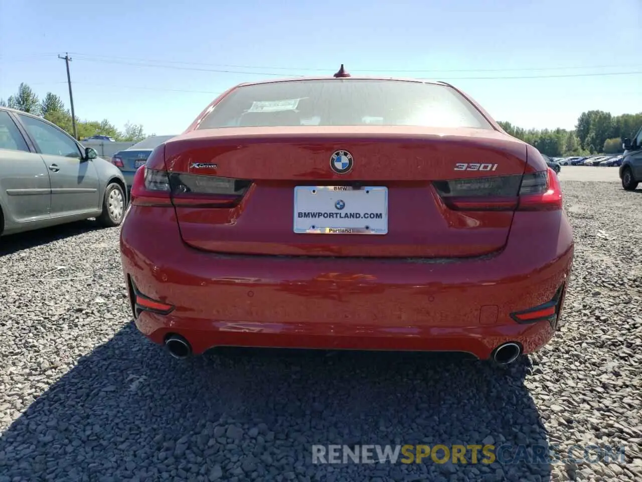 6 Photograph of a damaged car 3MW5R7J07M8C14513 BMW 3 SERIES 2021
